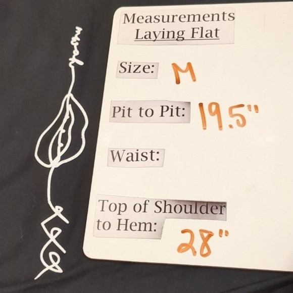 Nasty Gal Baby Girl Short Sleeve Cotton Graphic Tee in Black size Medium - Picture 5 of 5